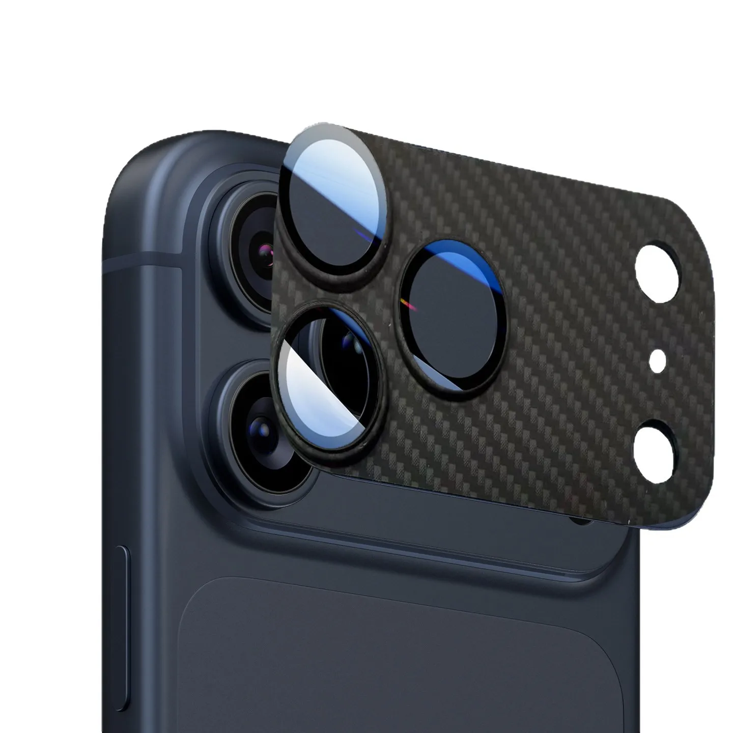 

Carbon Fiber Metal Camera Lens Protector Case for IPhone Air 17 Max 17Pro IPhone17 Pro Max IPones Phone Cover Accessories