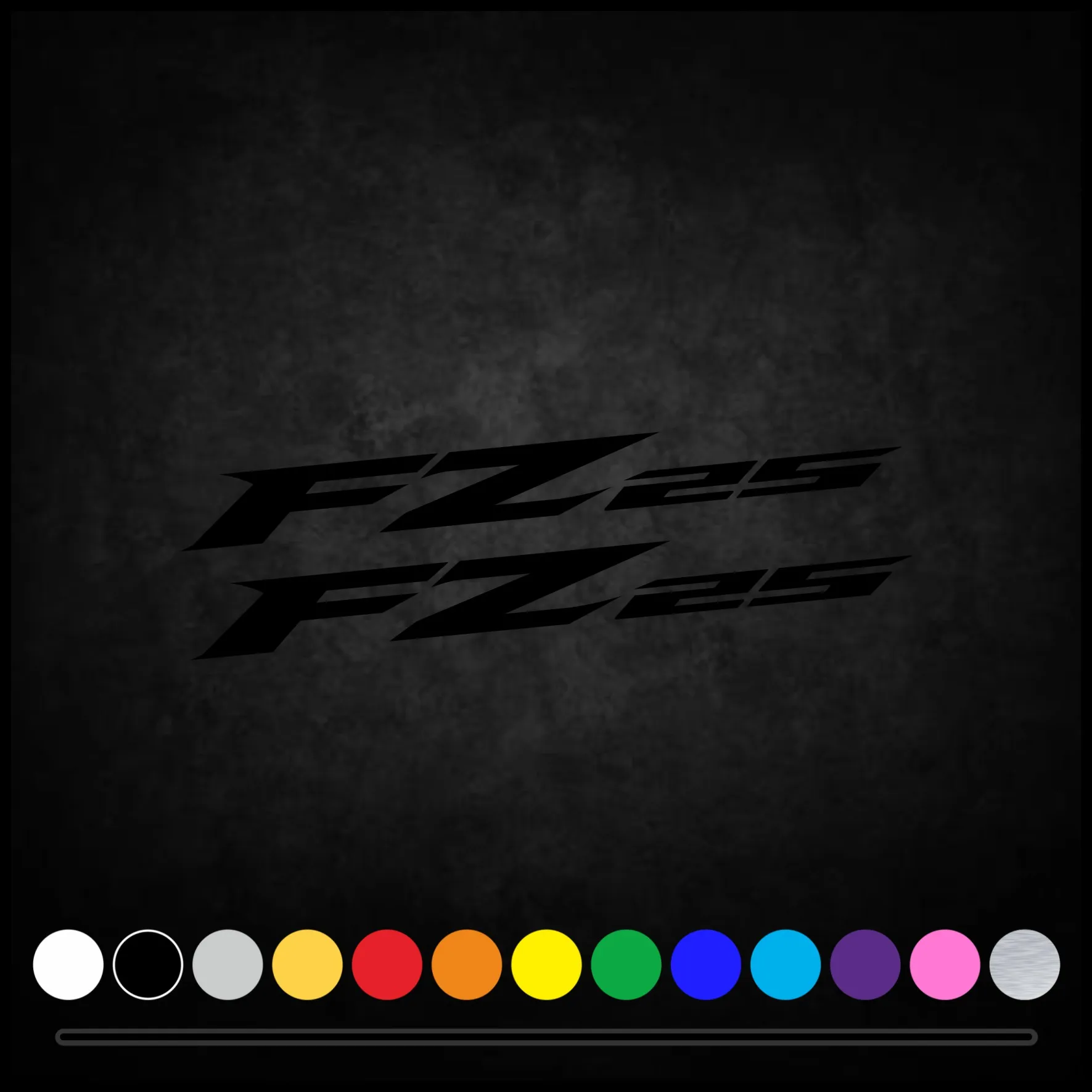 لياماها FZ25 FZ-25 دراجة نارية هدية الجسم ملصق الجسم الديكور خزان الوقود محرك شعار هدية خوذة الزجاج الأمامي ملصق