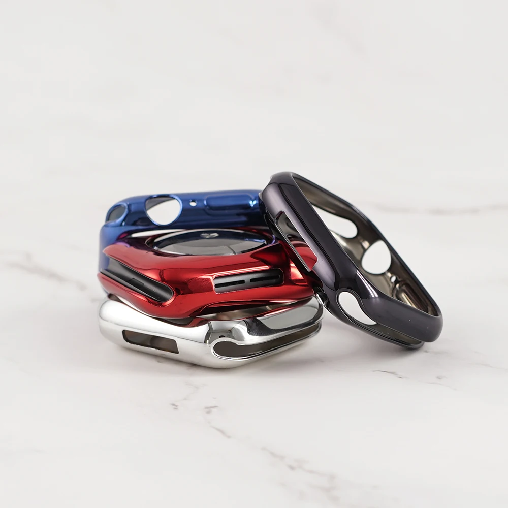 1 шт., чехол для Apple Watch 40 мм 44 мм 38 мм 42 мм серии 6 5 4 3 2 1