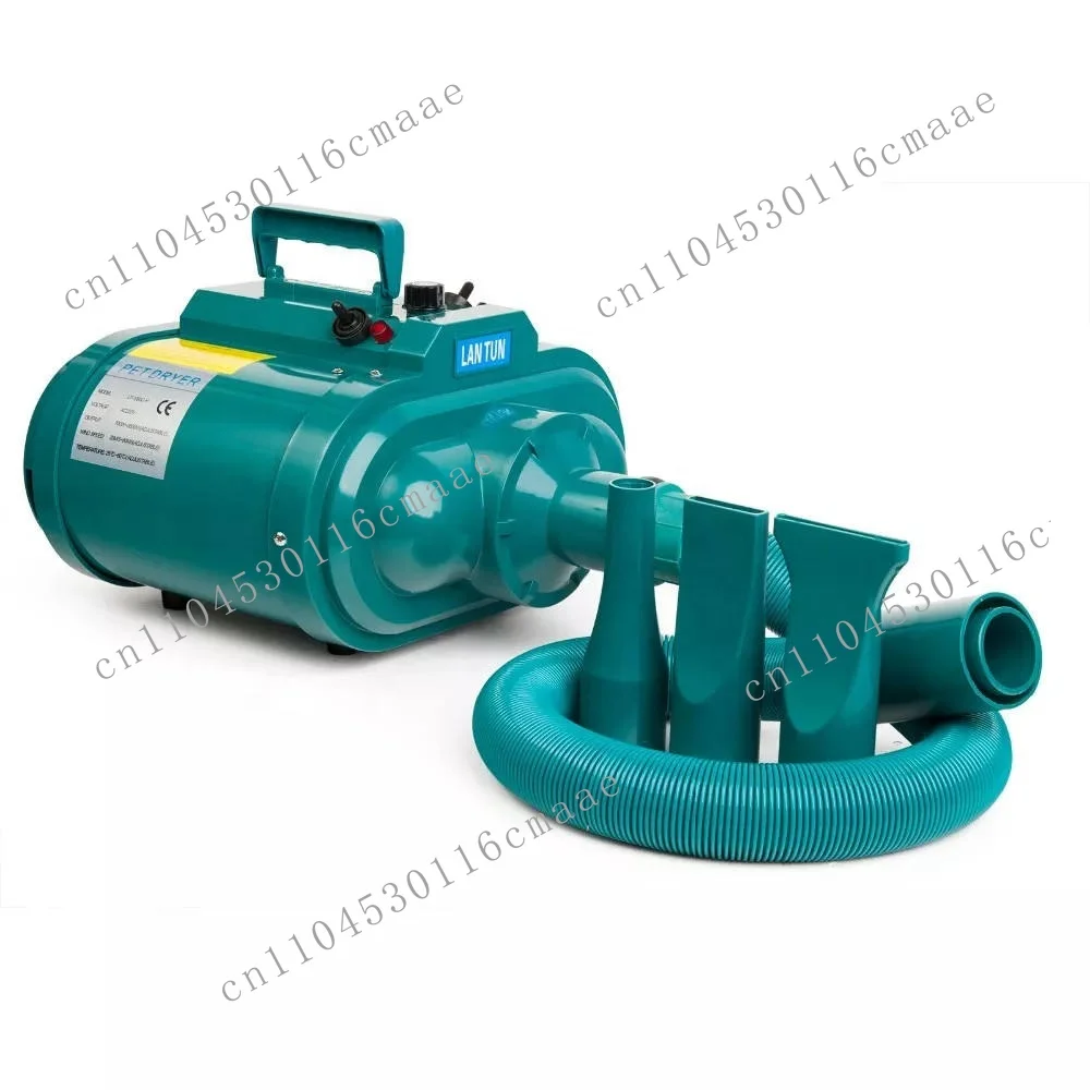 1090C-H Modern double motor four-stage wind speed hair dryer stainless steel plastic material, suitable for small animal bathing