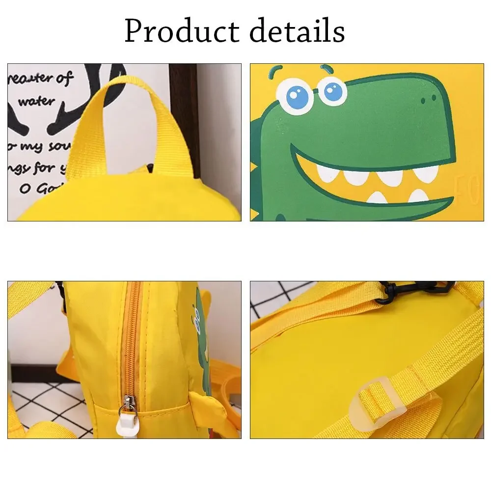 Mochilas antipérdida de dinosaurio de dibujos animados para niños, mochilas escolares, mochila escolar para guardería, mochila para niños pequeños