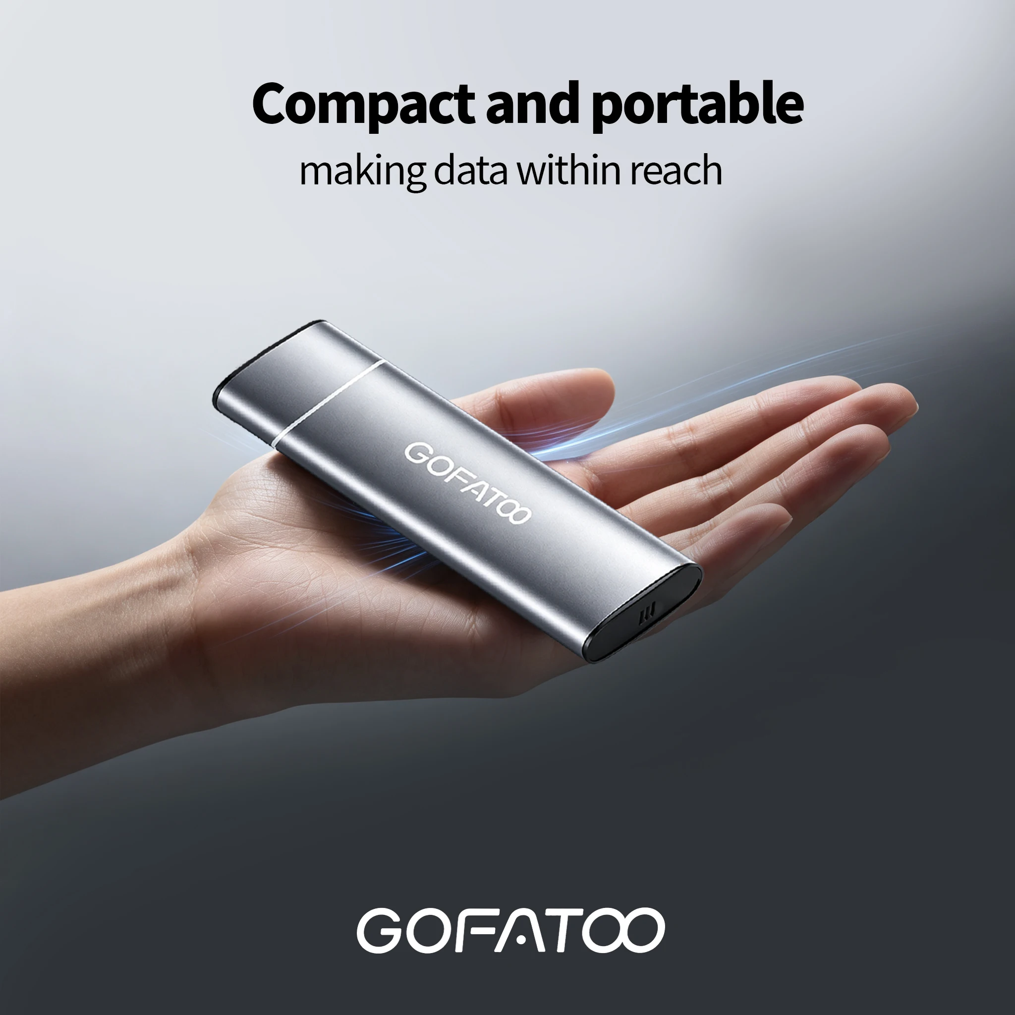 GOFATOO 1050MB/s Solid State Pen Drive USB3.2 Gen 2 Type C Flash Drive 256GB 512GB 1TB 2TB Pendrive for PC Smartphone Tablet PS5 - view 6