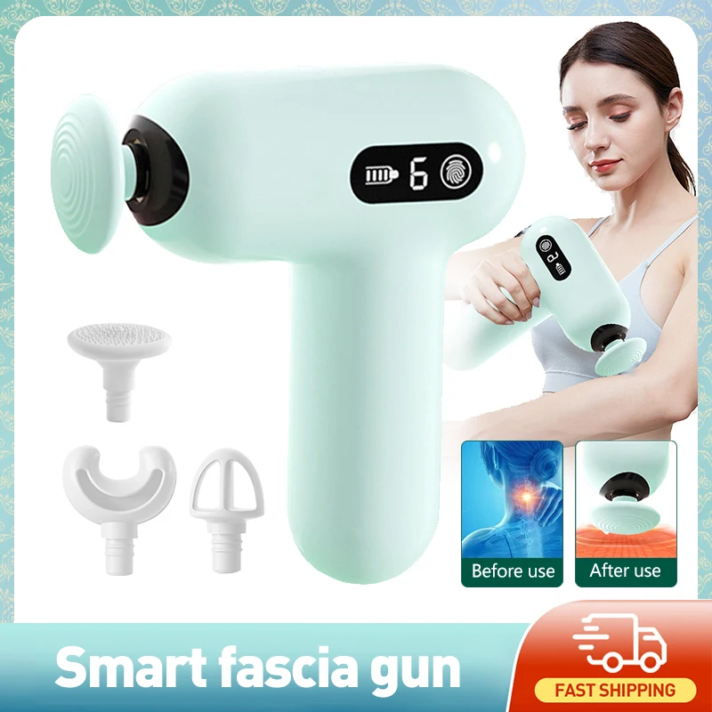 

Mini Massage Gun Impact Muscle Relaxation Slimming Electric Fitness Enhancement Relaxation Muscle Shaping Portable Massager