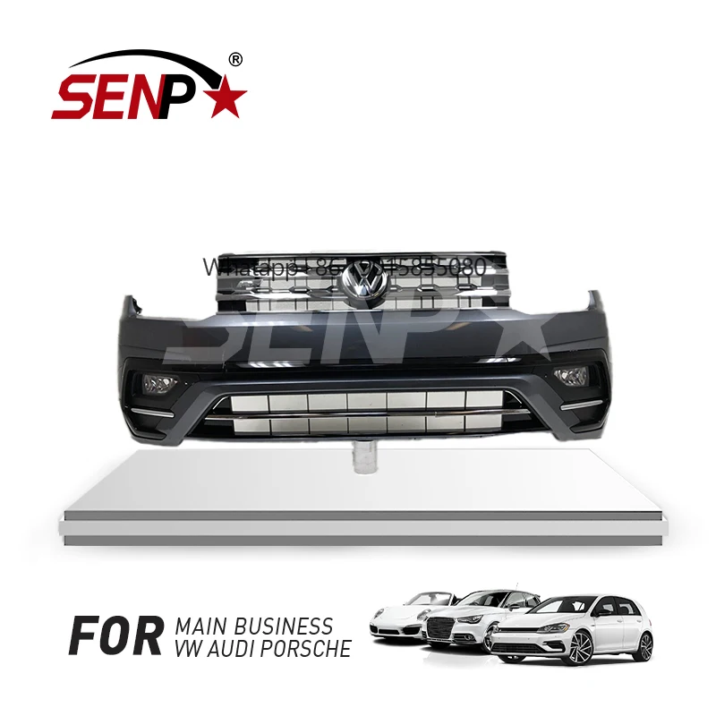 

Hot Sale Car Spare Parts Auto Body Parts Front Bumpers for 2018-2020 VW Atlas (Platinum Grey) #27 3CN807221