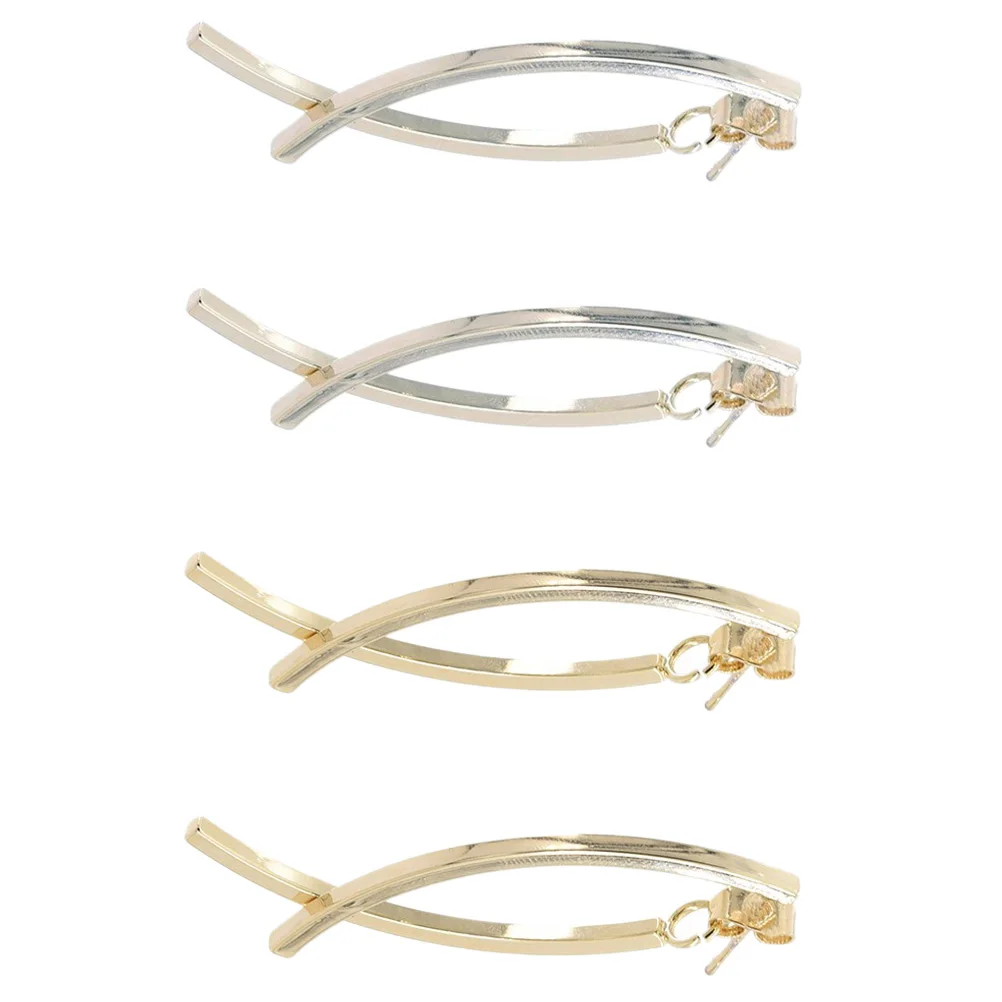 

2 Pairs Earrings Durable Women Girls Girls Earrings Ear Pendant nament Stylish Jewelry Trendy Fishtail Earring Gift