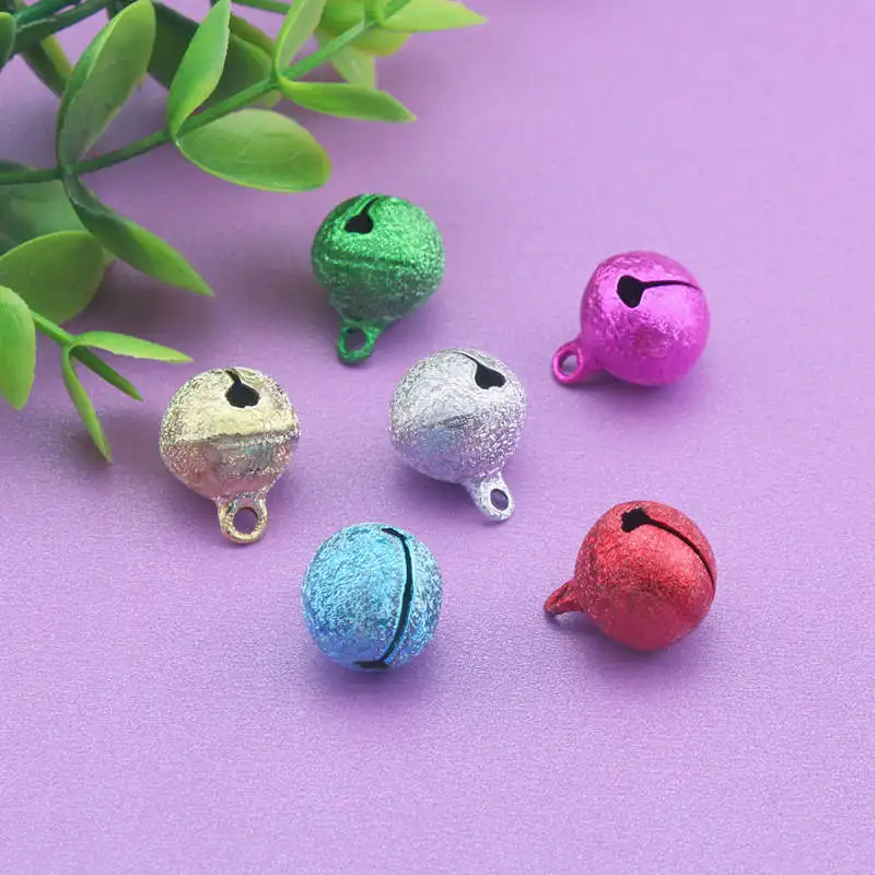 10Pcs Multicolor Christmas Jingle Bells DIY Christmas Tree Ornament Crafts Ball For Home Wedding Party Decorations Accessories