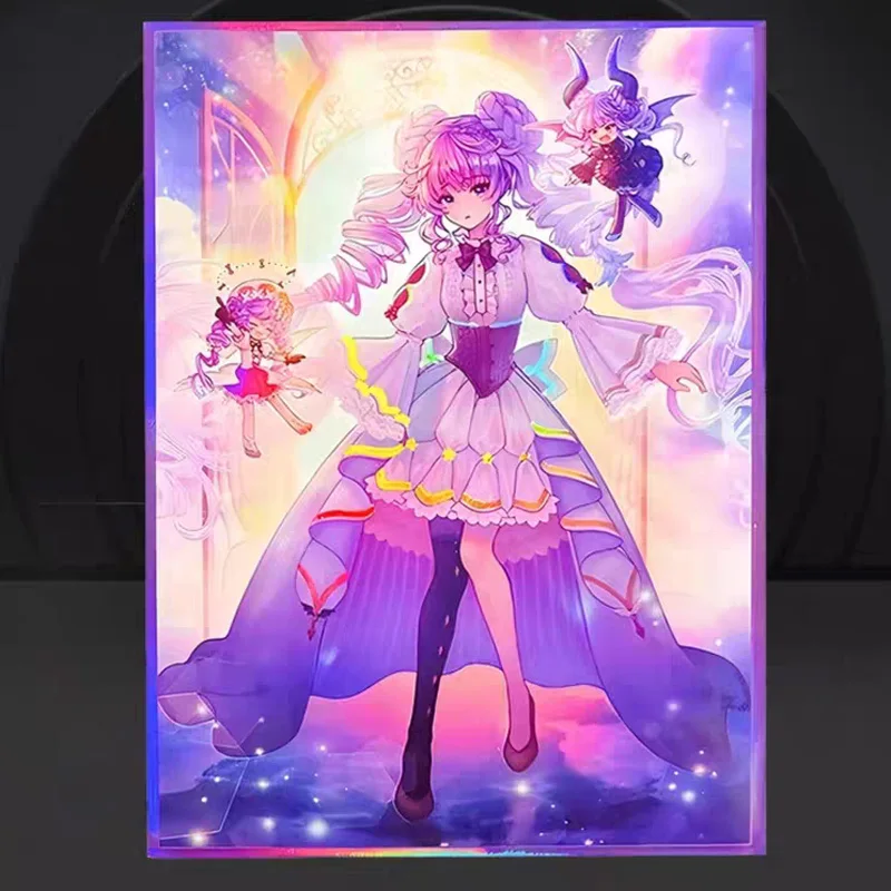 

Рукава для карт Yugioh Angello Vaalmonica высокого качества Yu-Gi-Oh! TCG OCG Trading Cards Shine Flash Protector Case