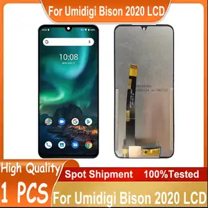 Bilashmart High Quality LCD UMIDIGI Bison 2020 LCD Display Touch Screen Vivo Umidigi Bison 2020 Screen LCD Replacement Digitizer