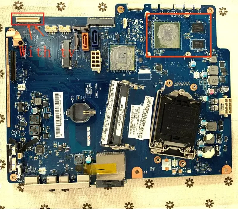 LA-7811P is suitable for Lenovo Ideacentre B520e motherboard, with TV function, motherboard test ok sending,