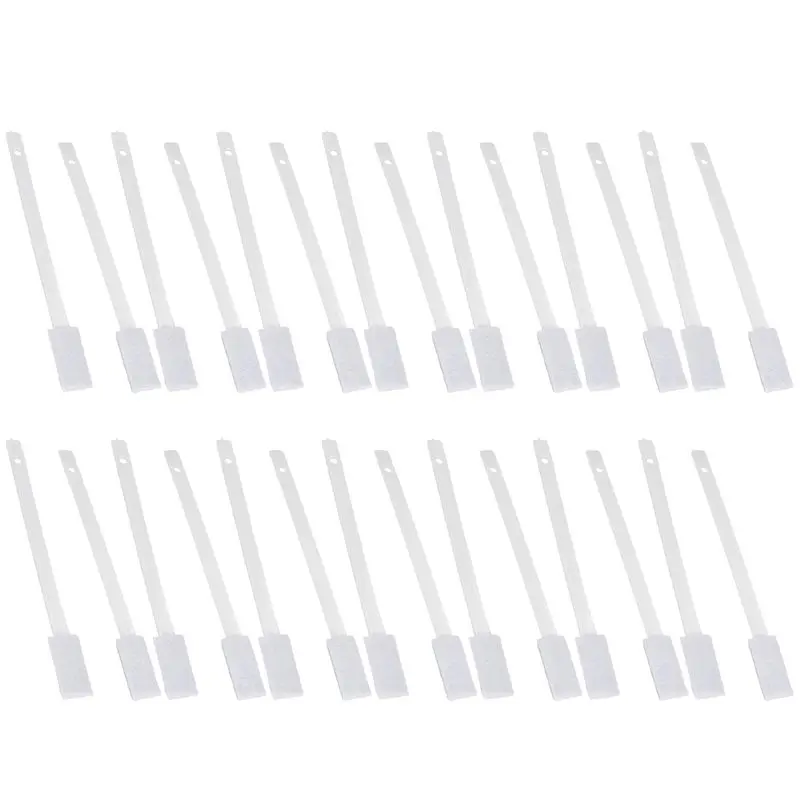 A44Z-28PCS Disposable Toilet Brush Crevice Cleaning Brushes,For Toilet Corners,Window Grooves,Door Rails,Keyboards,Blinds,Etc
