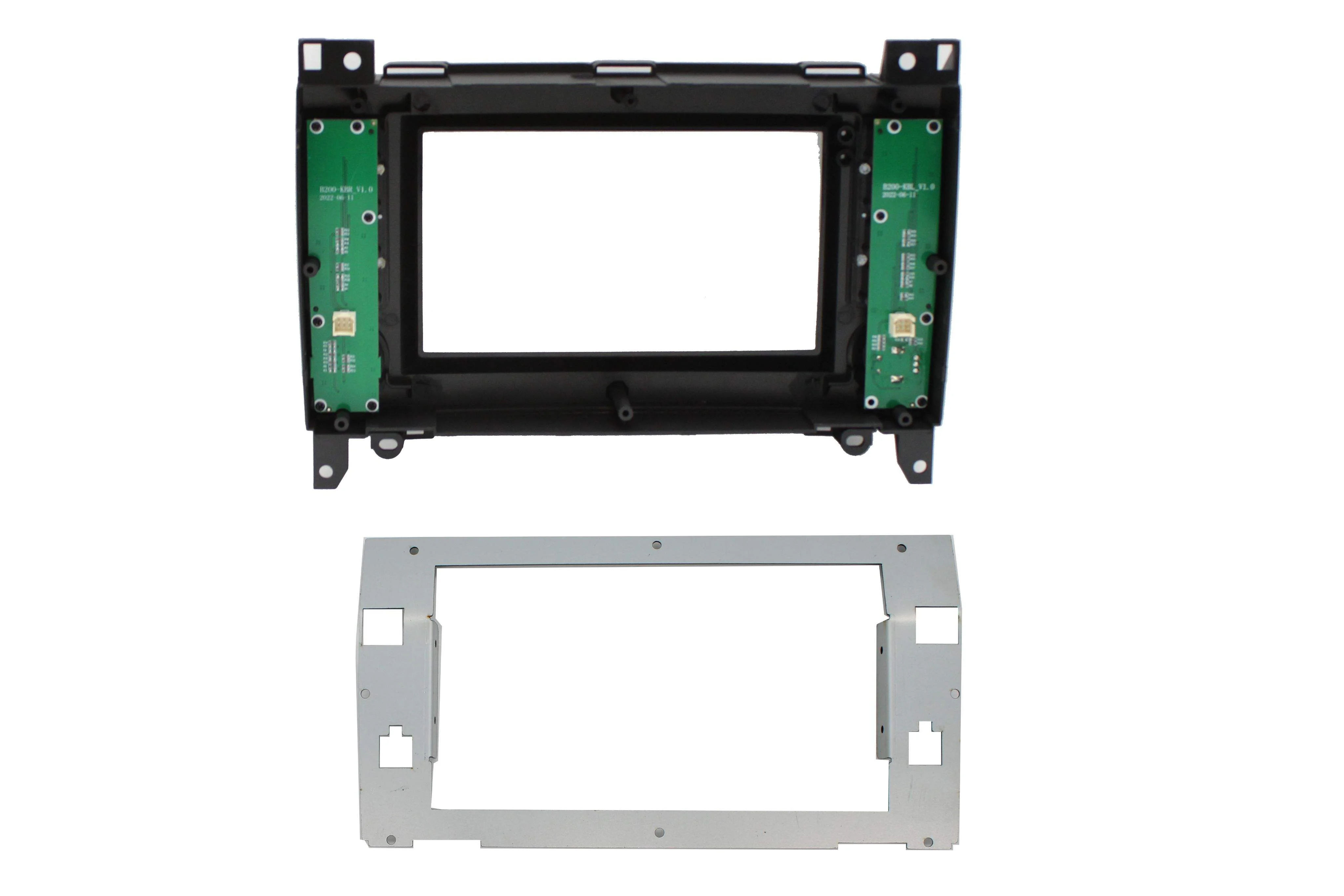 7 INCH Fascia Frame Adapter Original 2 Din for Benz B200 Dash Audio Fitting Panel Frame Kit