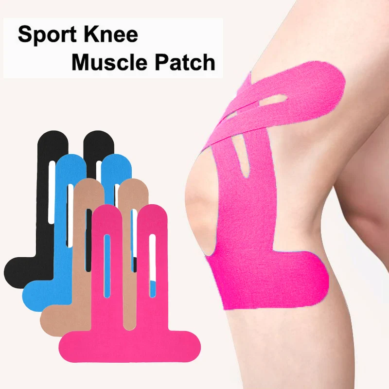 2pcs Kinesiology Tape for Knees,Waterproof & Elastic,Breathable Knee Tape,Athletic Tape Provide Support & Stability for Running