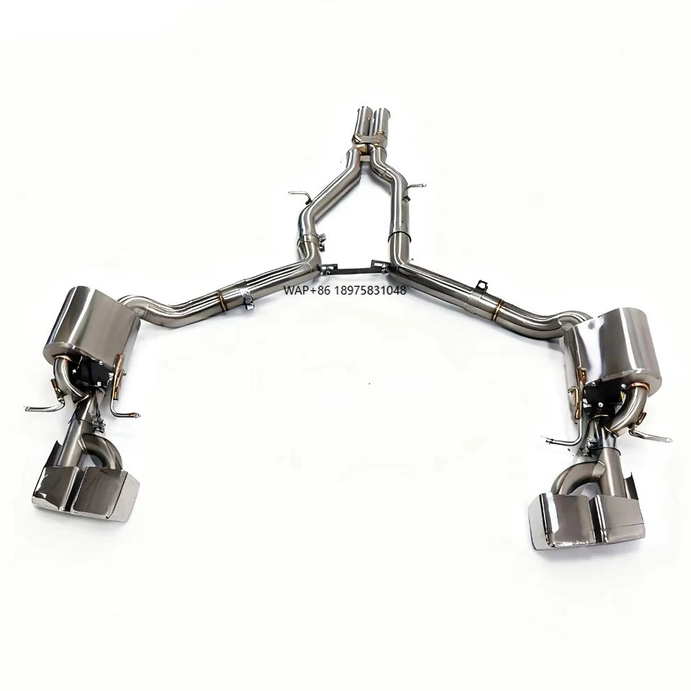 

High-Performance GDR Stainless Steel 1.5mm Thick Smooth Finish Valved Exhaust System for CLS63 W218 5.5T