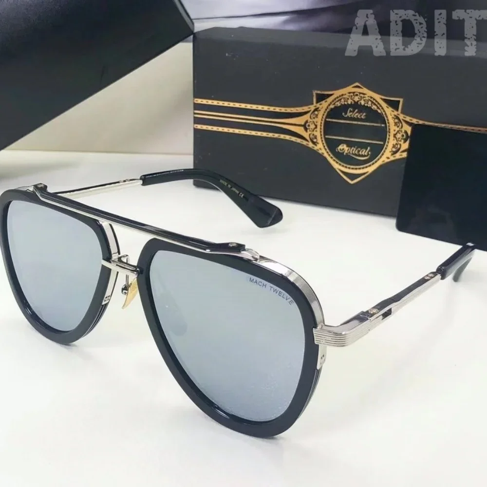 

DT MACH TWELVE Top Quality Sunglasses For Men And Women Luxury Brand Designer Fashion Sunglasses UV400 With Box
