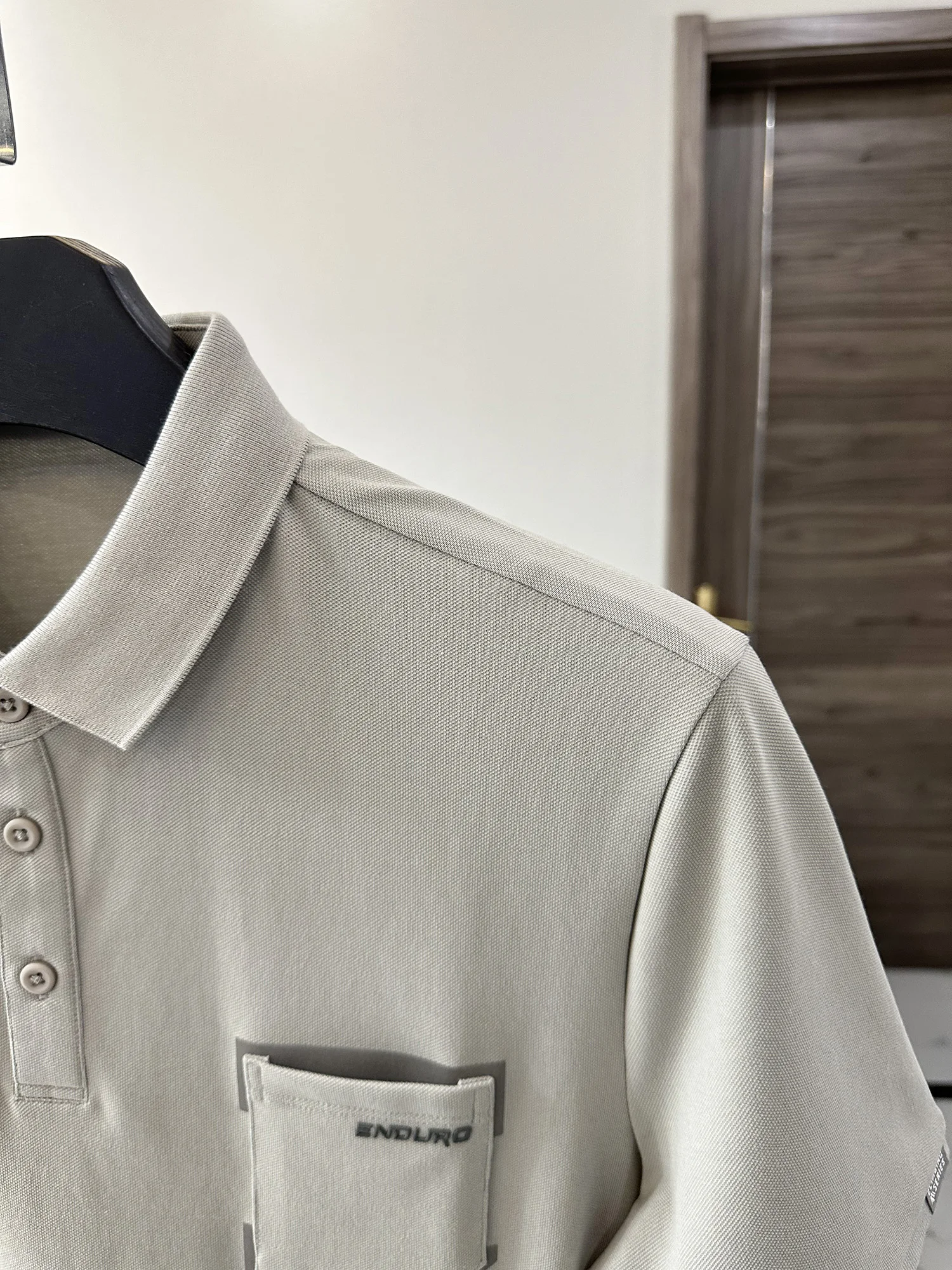 Casual Summer New Men's Short Sleeve T-Shirt Patchwork Pocket  Shirt Base Layer Cotton Polyester Spandex Blend Breathable