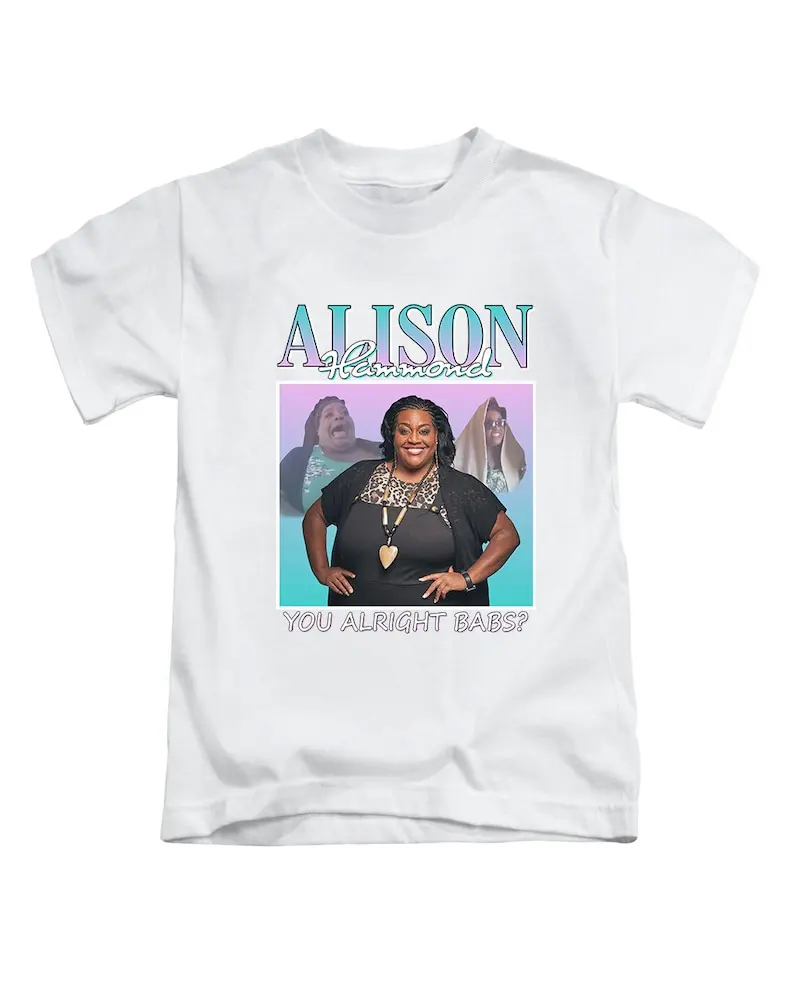 

Элисон Хаммонд Ты альрит Баб Футболка для взрослых, забавный вирусный мем, подарок, новинка