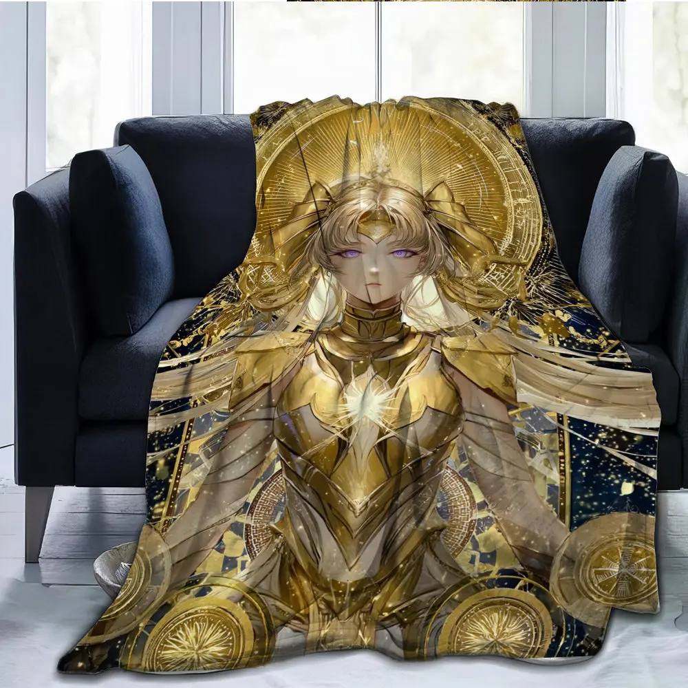 Charizard character design Flannel printed blanket suitable for all seasons suitable for living room office sofa and travel