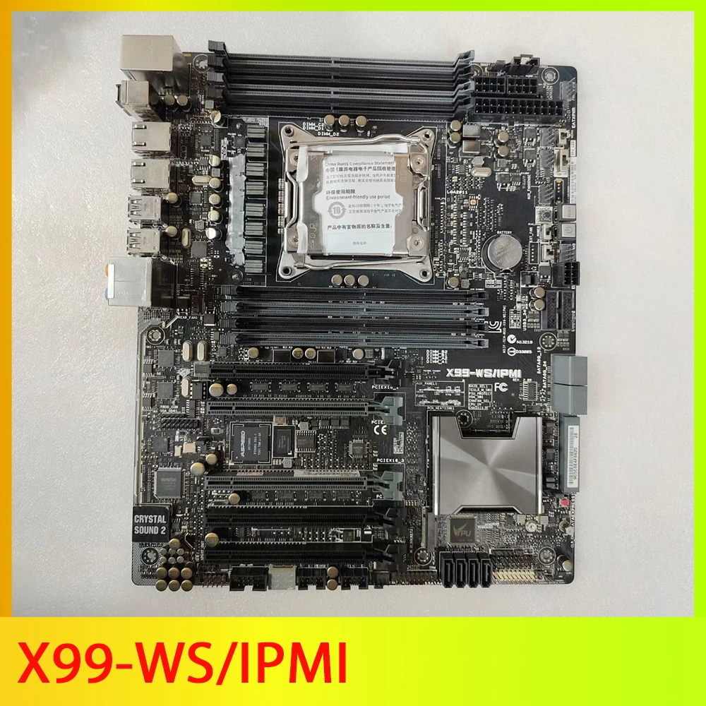 

Материнская плата для рабочей станции ASUS Intel X99 Core i7 ATX LGA 2011-V3 DDR4 X99-WS/IPMI