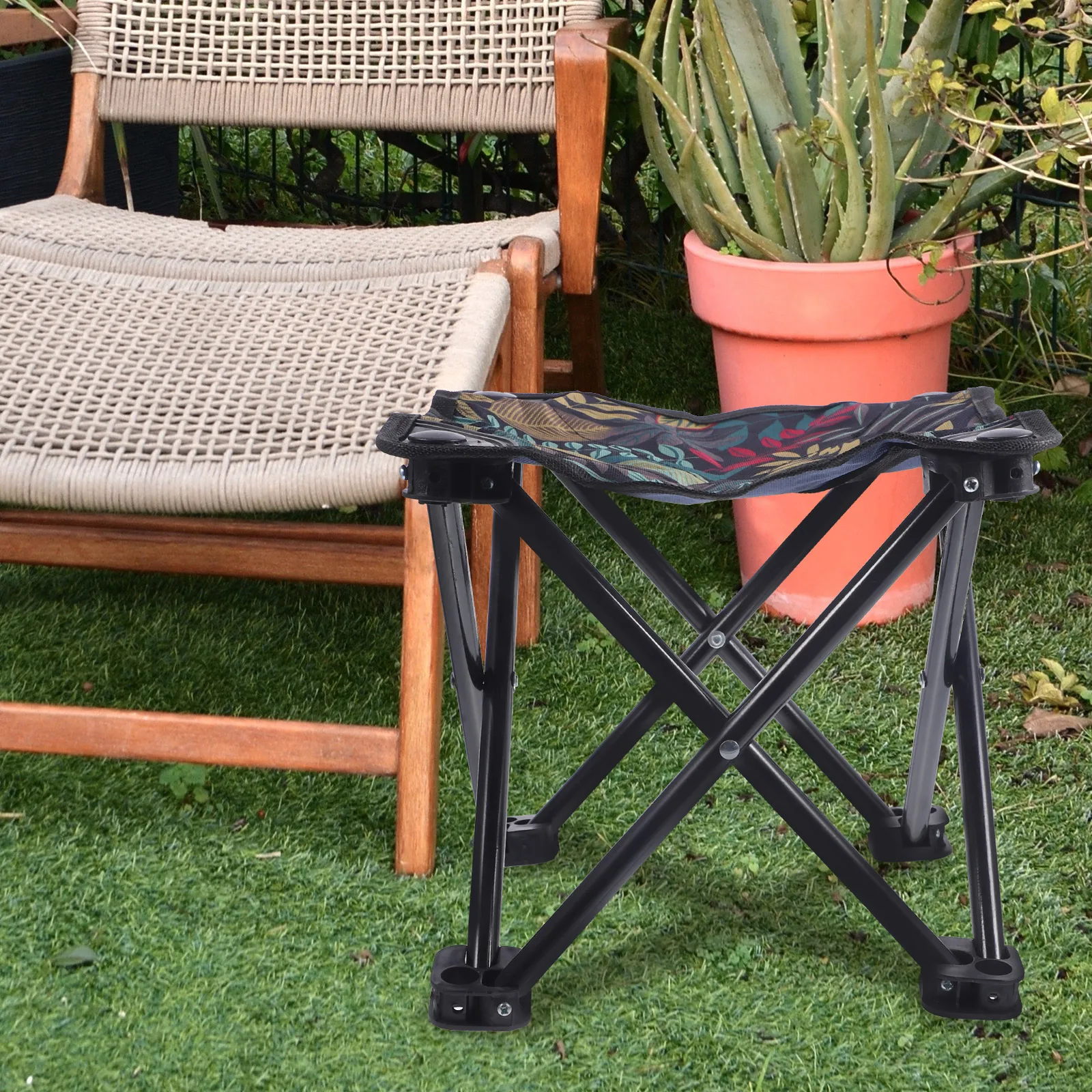 

Folding Table Sketch Chair Outdoor Portable Camping Oxford Cloth Foldable Seat Lightweight Benches Small Folding Stool