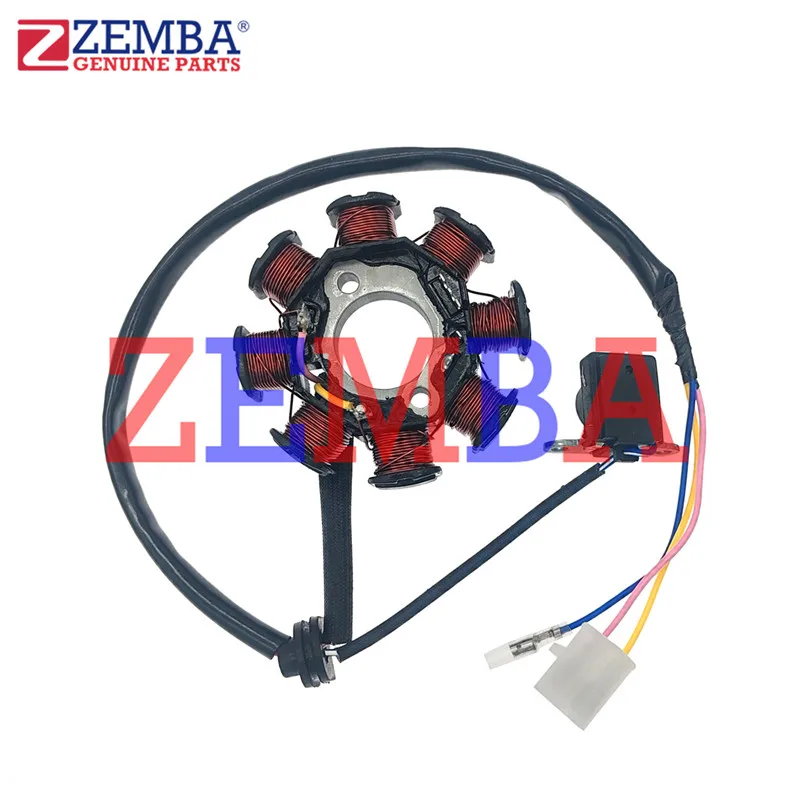 

IGNITION STATOR MAGNETO COIL A/C 8 COILS 3 HOLE MOTORCYCLE ACCESSORIES FOR KYMCO AGILITY125RS NAKED