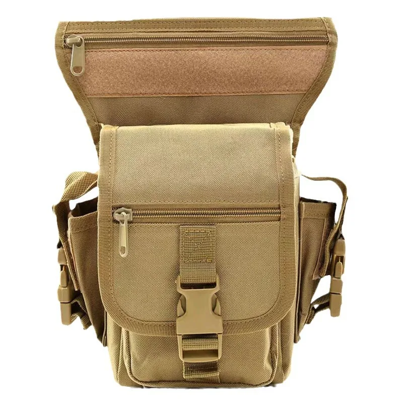 Cycling outdoor equipment bag, fishing leg bag, tactical storage, security, exploration and rescue waist bag, multi-layer equipm