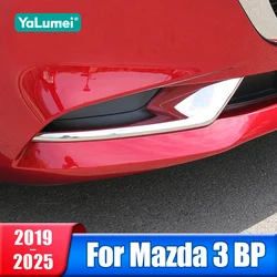 Naklejka na ramkę przedniego tylnego światła przeciwmgielnego ABS do Mazdy 3 BP 2019 2020 2021 2022 2023 2024 Akcesoria samochodowe