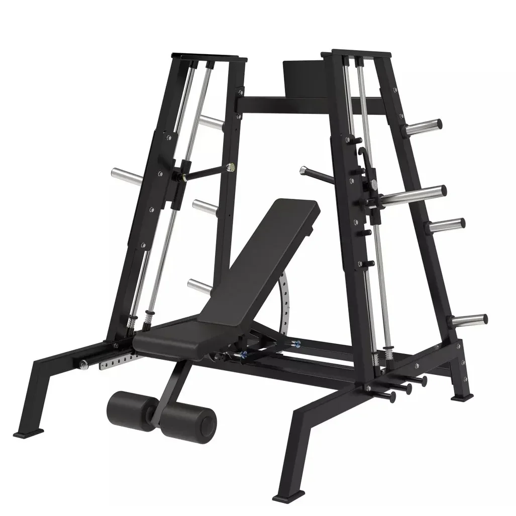 Commercial Multi Gym Tower Fitness Equipment Plate Loaded Power Dual System Upper Exercise Inclined Bench Shoulder Chest Press