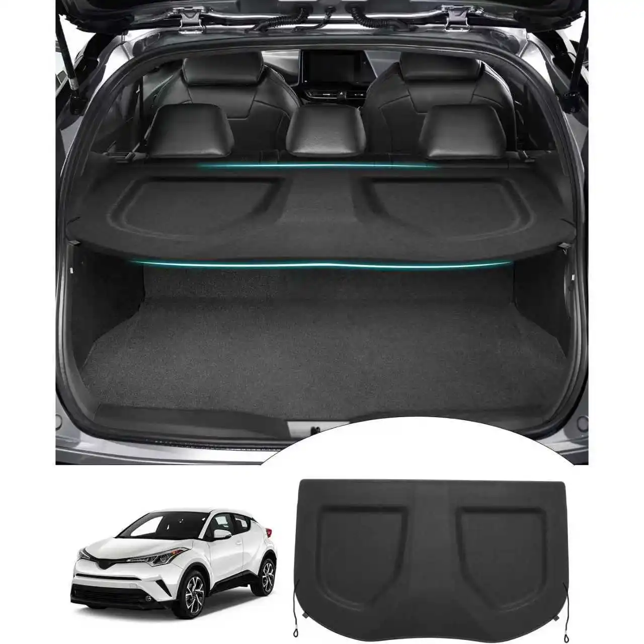 

Trunk Partition Board Suitable for Toyota Chr C-Hr 2018 2019 2020 2021 2022 Models, Privacy Board to Prevent Peeping