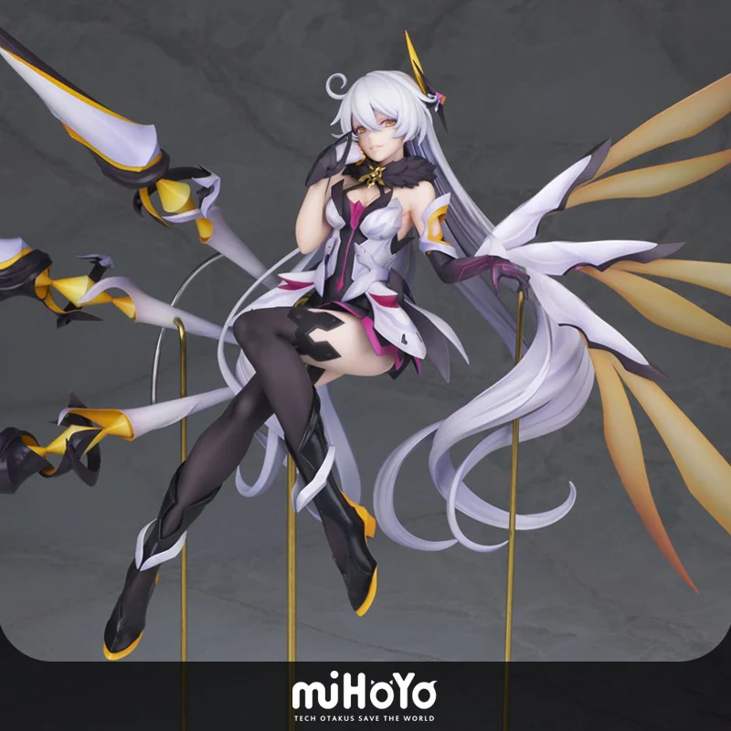 【100% autêntico】em estoque alter original l = 39 h = 29 honkai impacto 3rd kiana kaslana 1/8 personagens do jogo modelo decoração presentes brinquedos