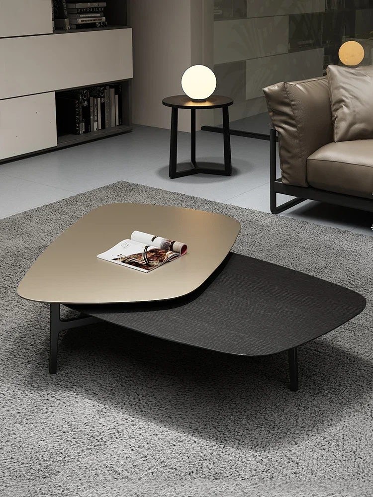 Small Coffee Table Simple Modern Creative Personality Special-Shaped Living Room Light Luxury Small Table