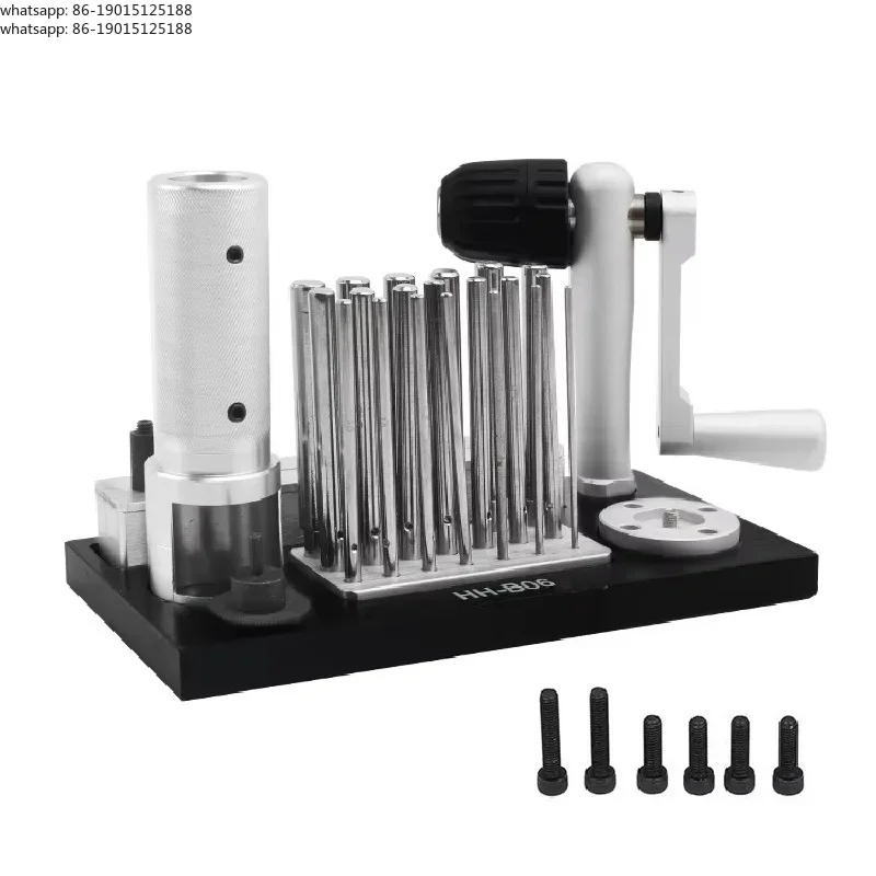 Professional Stainless Steel Jump Ring Maker with 20 Mandrels Wire Drawing Machine From 2.5mm to 12mm for Jewelry Maker