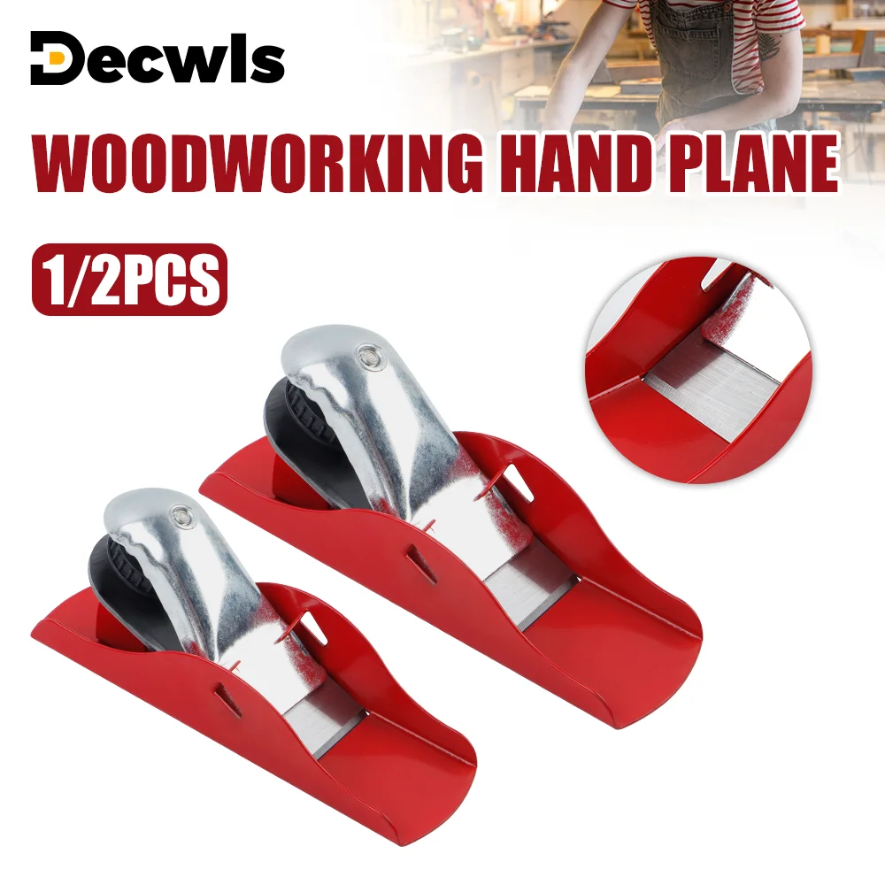 Mini Woodworking Hand Planer, Planer Tool, Adjustable Planing Depth, DIY Household Woodworking Tool, for Trimming Wood Edge