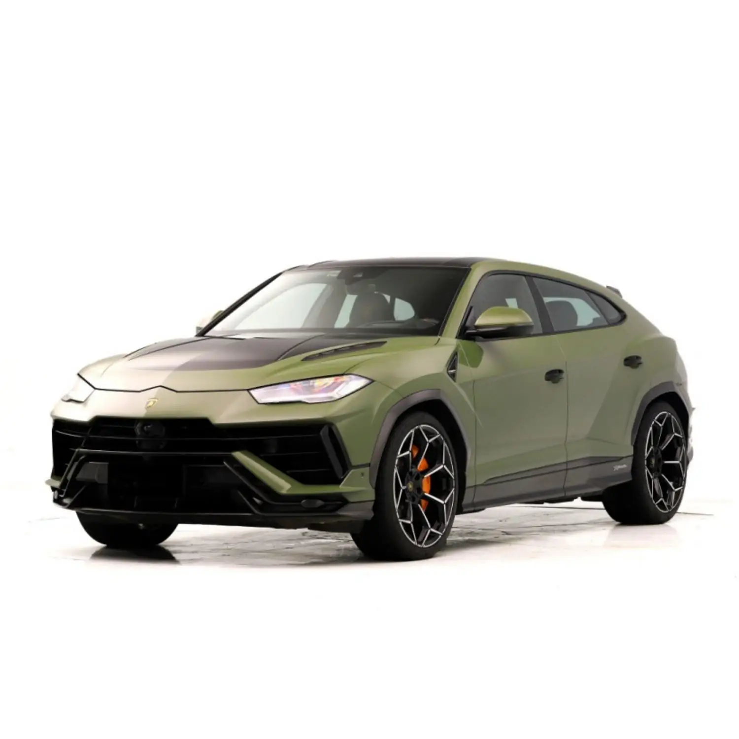 Car Modification OEM Style Dry Carbon Fiber Front Lip Corner Decorative Piece Suitable forLamborghini URUS S