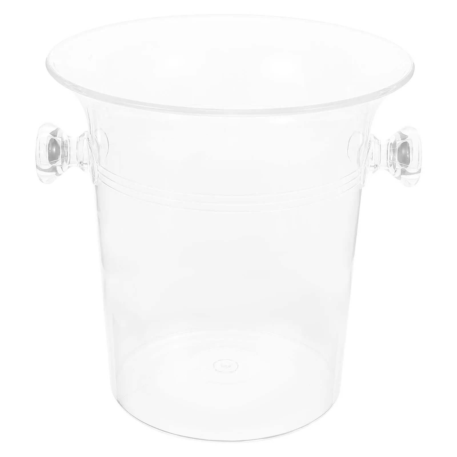 

Acrylic Ice Bucket Clear Plastic Party Beverage Container for Red Beer Optimum Temperature Large Bucket Smooth Texture