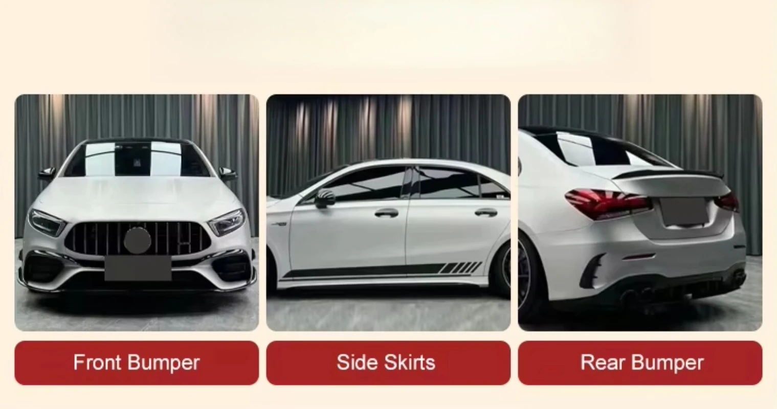 Auto Car Bumper for   a CLASS W177 Conversion Kit Front Bumper W177 Auto Accessories 2019-2024 YEARS