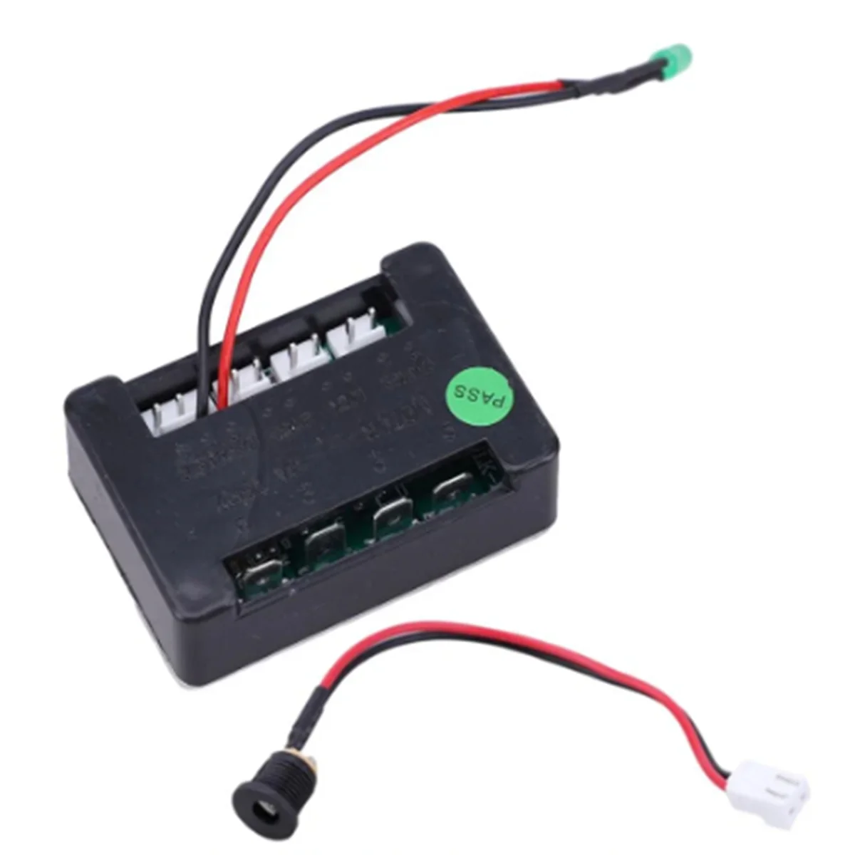 DC24V Electric Scooter Controller 120W DC Electric Brush Motor Controller E-Scooter Part with Charge Cable and LED Cable