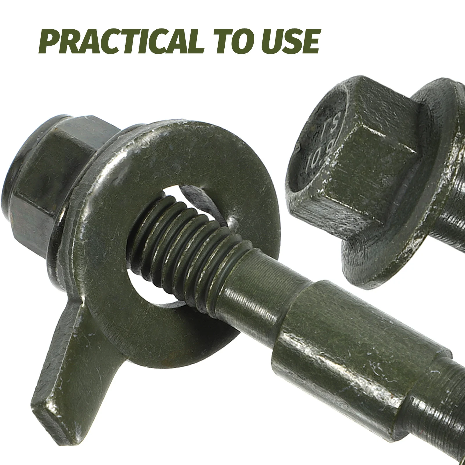 

4pcs Bolt Kit For Four Wheel Alignment Adjustable Vehicle Cam Bolt Set Eccentric Design Wheel Alignment Tool Repair