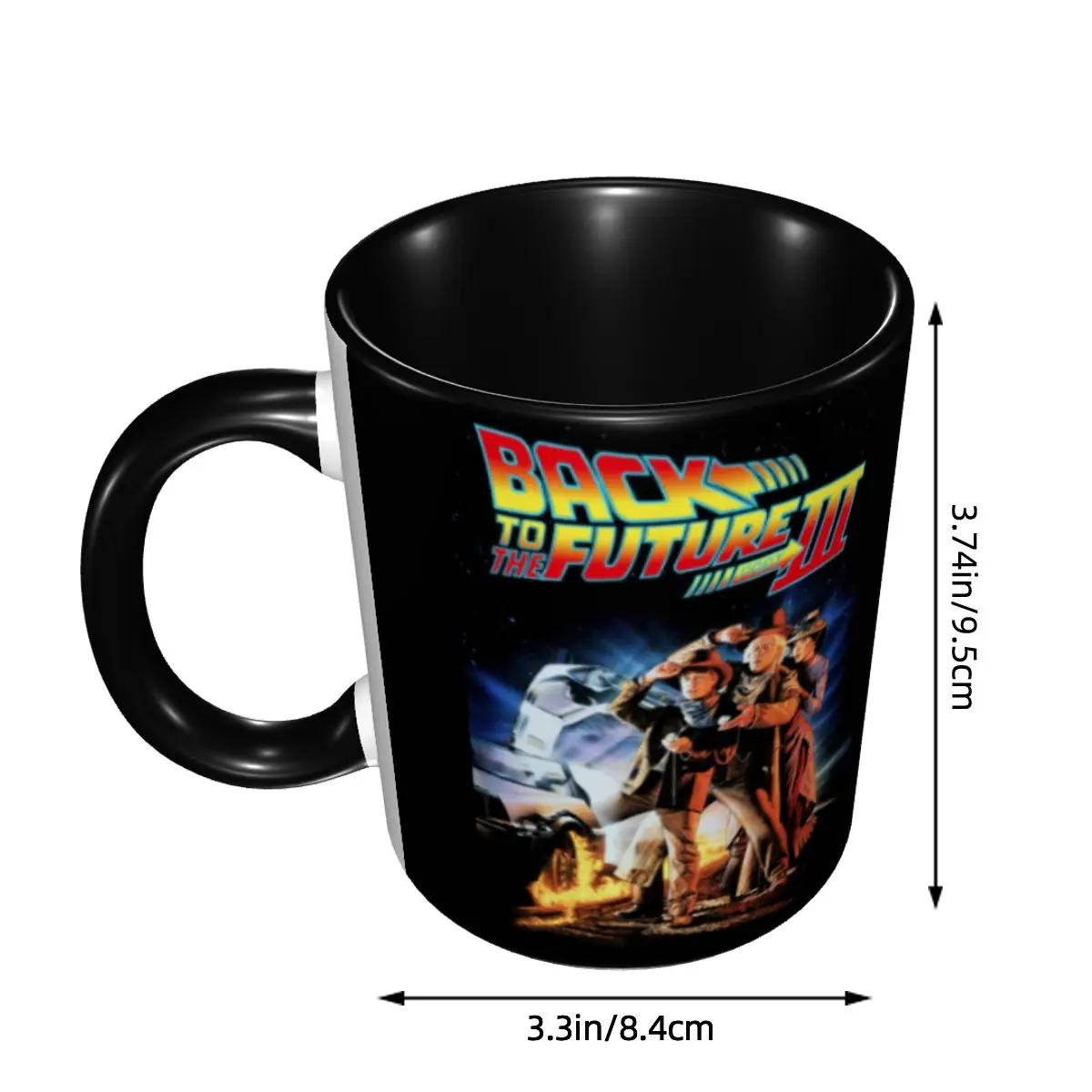Personalized Movies Race Cars Back To The Future Coffee Mugs DIY Ceramic Tea Milk Cups