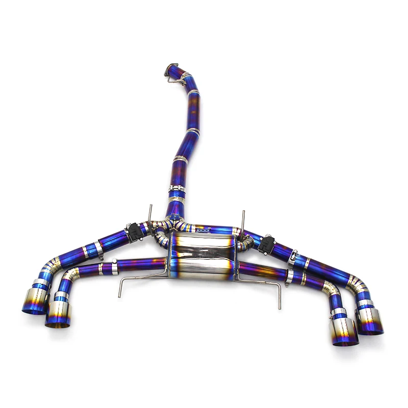 Hight Quality Titanium Alloy Exhaust Pipes Catback Exhaust For Nissan GTR R34 R35 Exhaust System