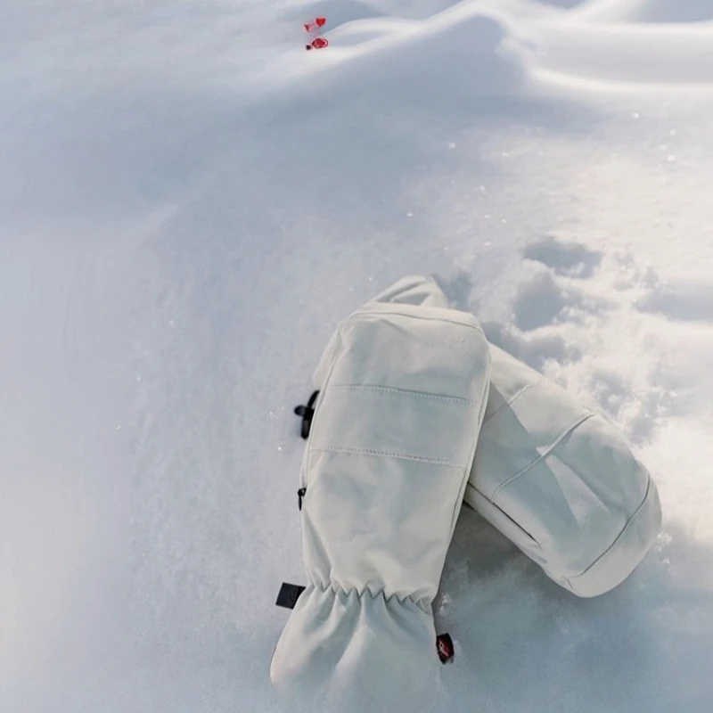 

Snowboard ski gloves stuffy professional waterproof and warm special protective gear with five fingers for men and women