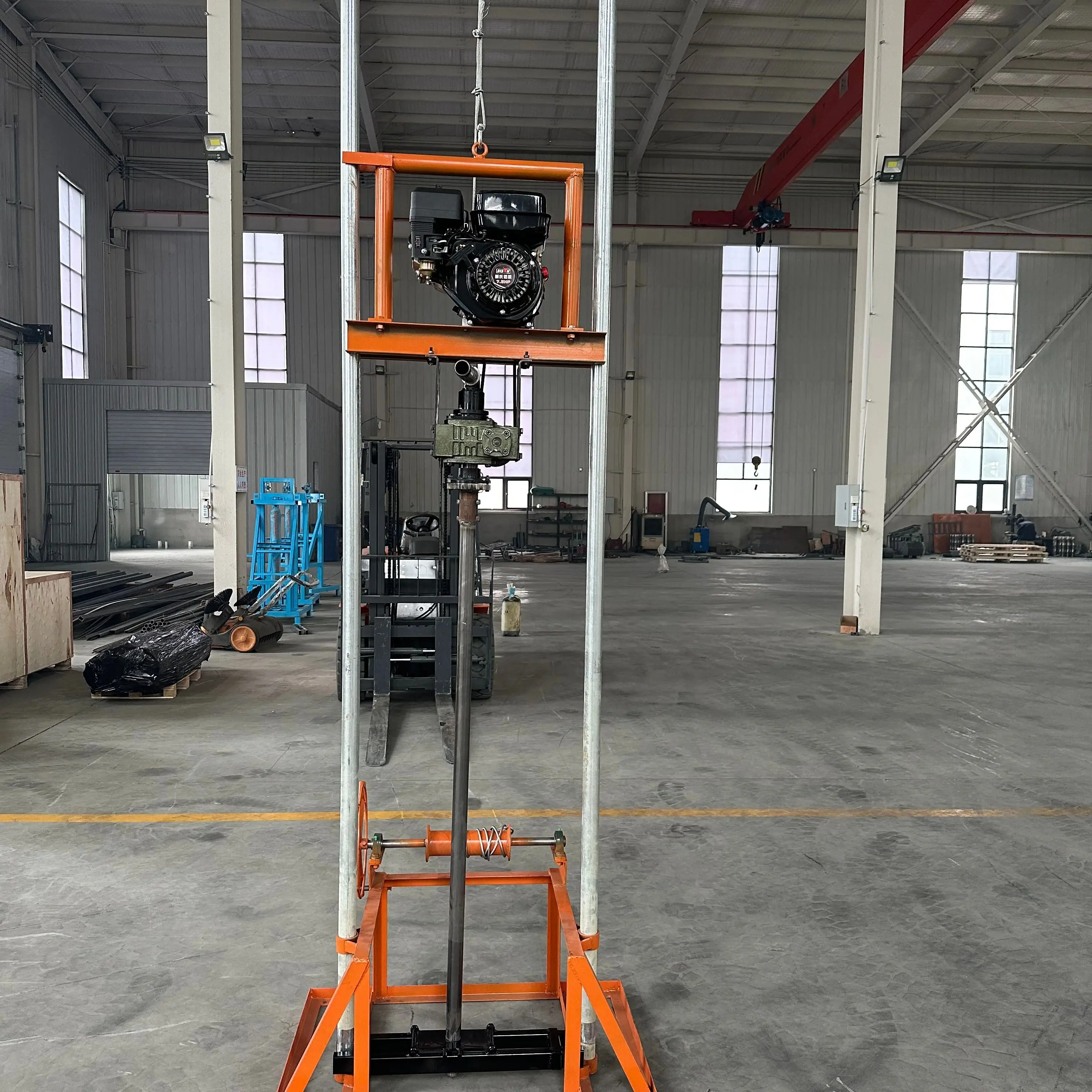 

Индивидуальная мини-буровая установка для водяных скважин с дизельным двигателем, легкая, для орошения ферм