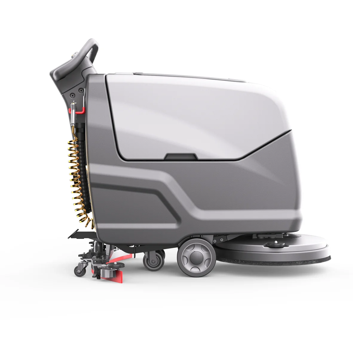 CleanHorse ARES530 مجفف أرضيات كهربائي تجاري يعمل بالبطارية ومنظف أرضيات خرسانية #4