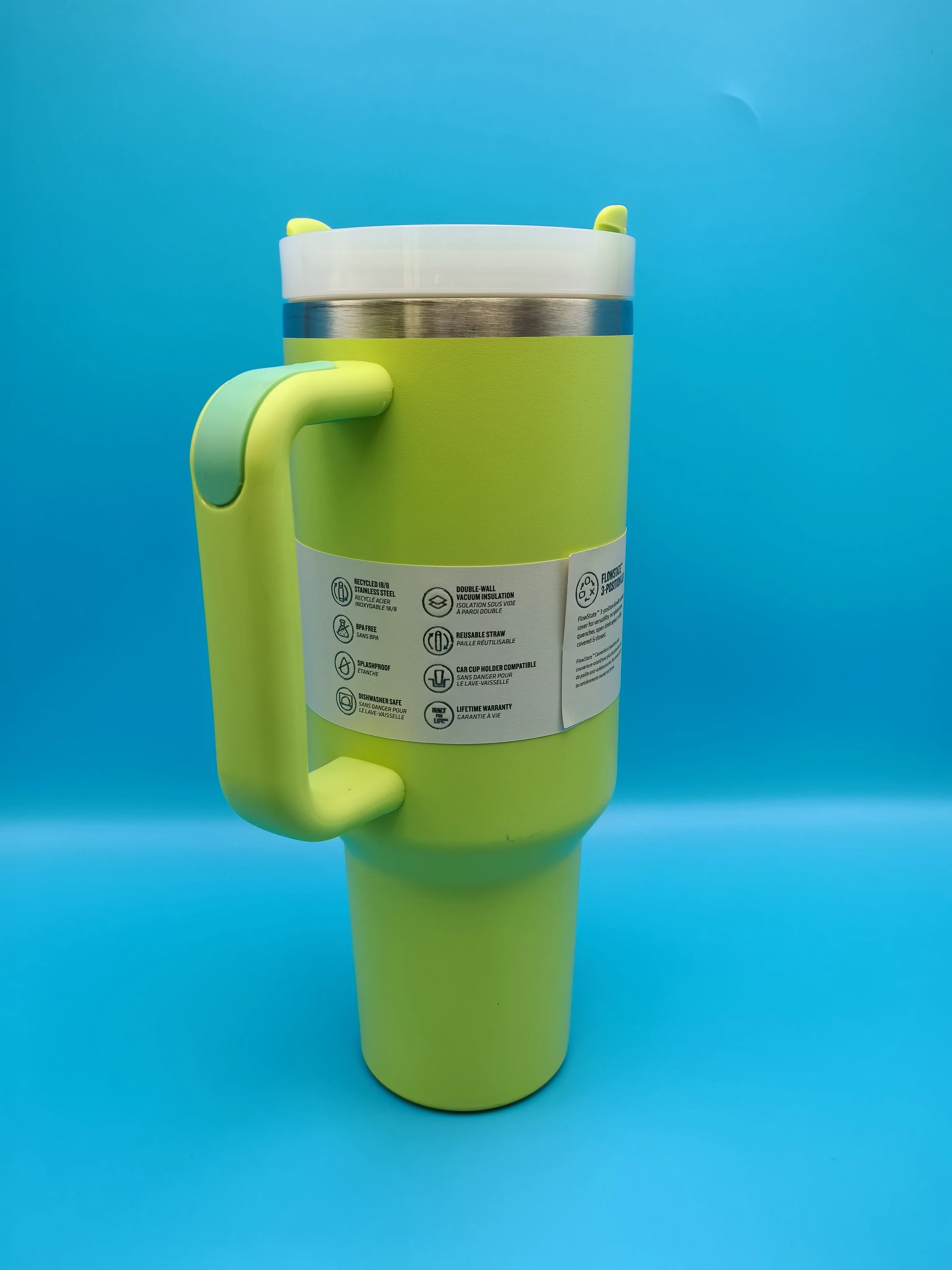 กระติกน้ําร้อนสแตนเลสขนาด 40 ออนซ์ยอดนิยม เก็บเครื่องดื่มร้อนหรือเย็นสําหรับกิจกรรมกลางแจ้ง สํานักงาน และกีฬา