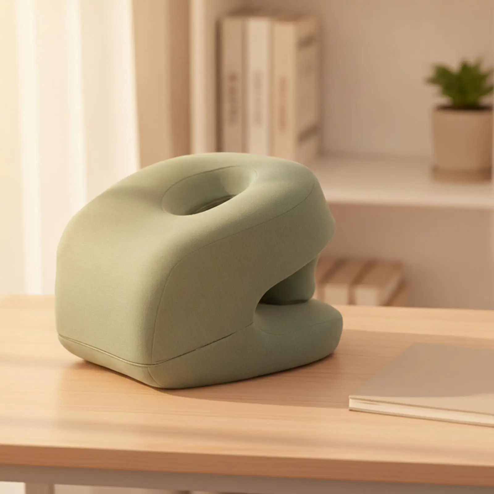 Memory Foam Nap Cushion for Chair with Neck and Face Support for Workplace Rest and Relaxation