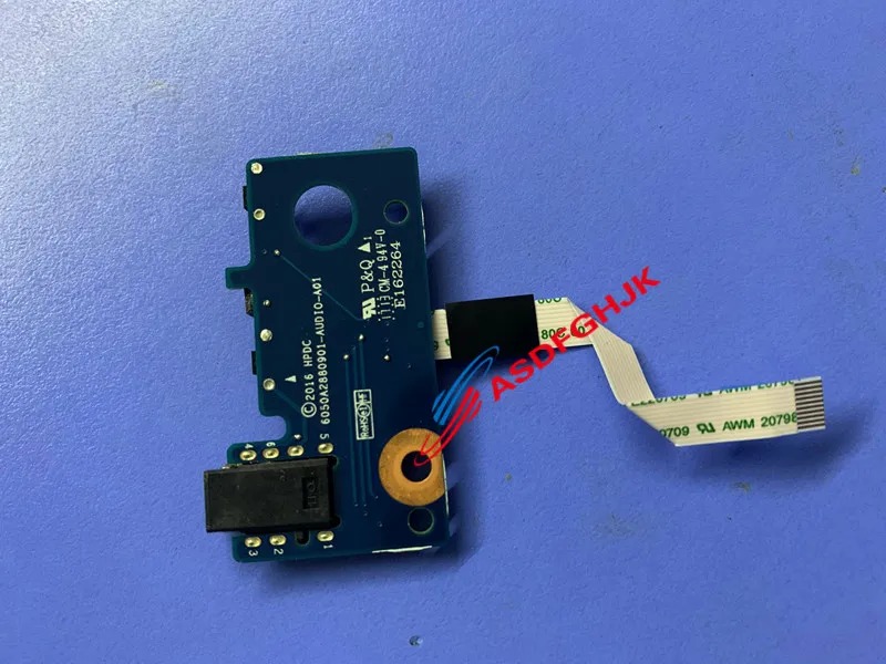 

917048-001 6050A2880901 FOR HP Probook X360 11 G1 EE Audio Media Buttons AND AUDIO BOARD