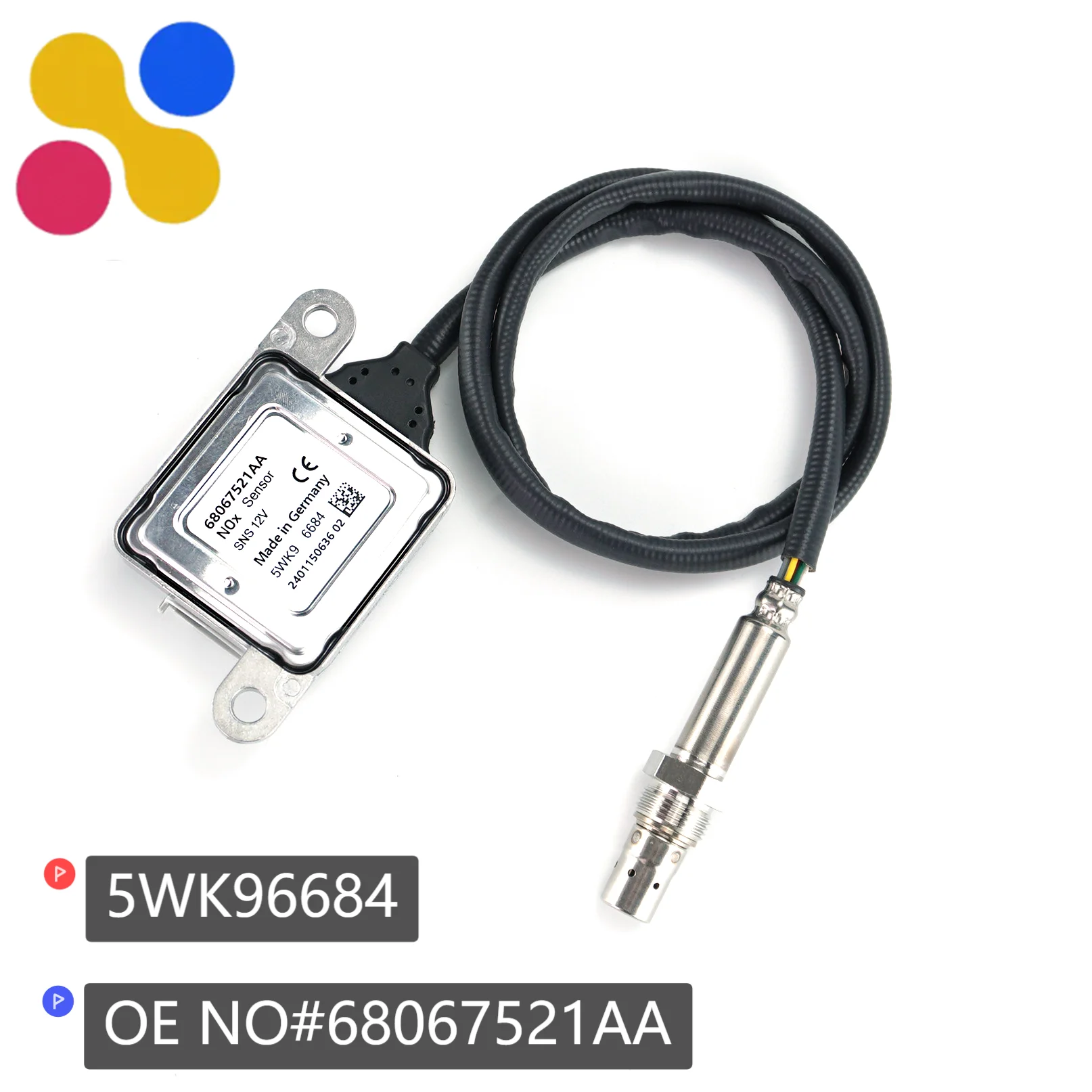 

5WK96684 68067521AA NOx Sensor High Performance Nitrogen Oxygen Sensor For Chrysler for Ram 3500 4500 5500 6.7L Truck Parts