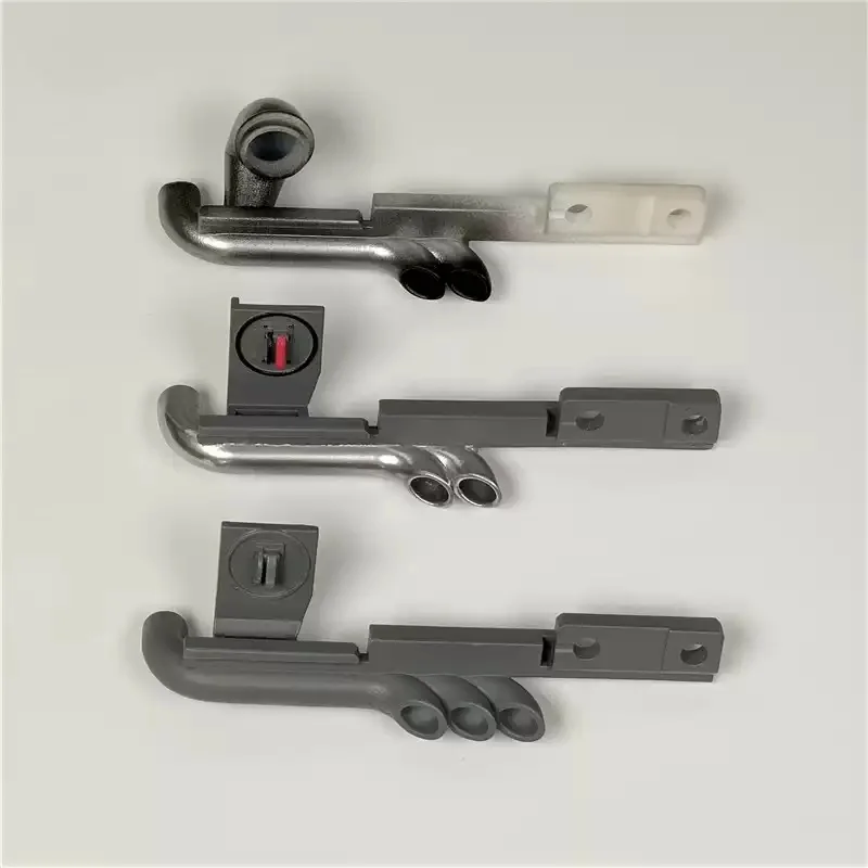 JUWUBA Tubo Di Scarico Doppia Camino per 1/14 Tamiya RC Autocarro Con Cassone ribaltabile Rimorchio SCANIA 770S VOLVO BENZ MAN TGX Accessori Auto