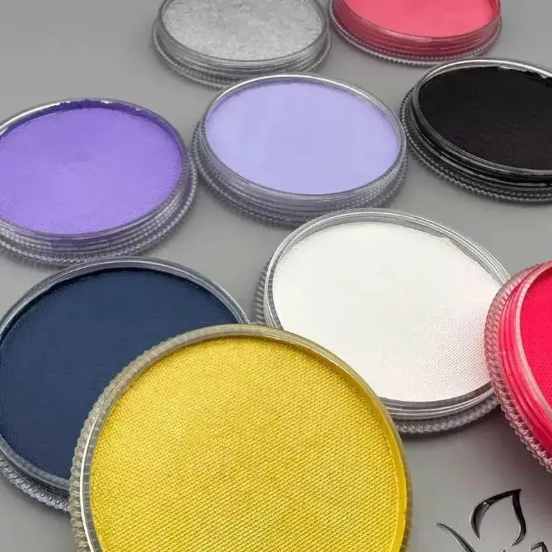 30g round box blush face painting water-based face pigment body painting makeup