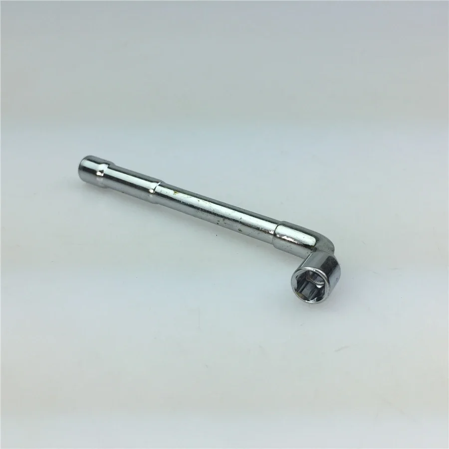 Motorcycle repair tools H7-H19 high-quality perforated chrome steel curved handle hexagonal sleeve