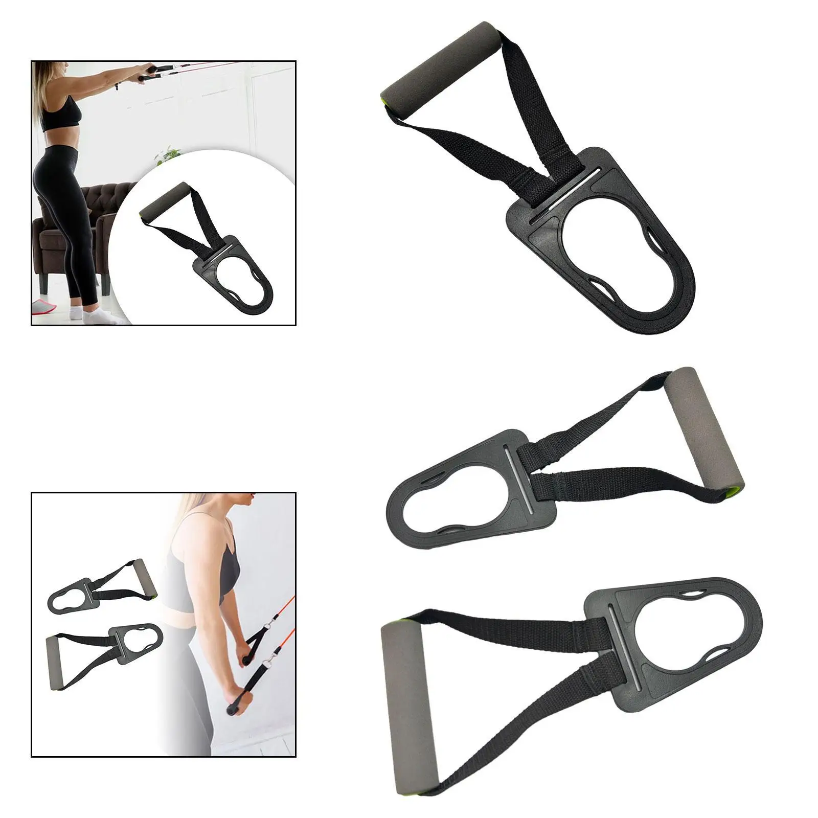 Vibration Machine Handle Grip Workout Equipment Attachment Shaking Machine Accessory Arm Shaking Strap for Shaker Fitness